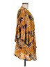 Contempo 100% Viscose Tropical Orange Raincoat One size - photo 4