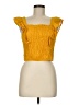 Monteau Yellow Tube Top Size M - photo 1