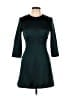 Sandro Solid Teal Green Cocktail Dress Size Lg (3) - photo 1