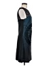 Desigual Graphic Blue Cocktail Dress Size EU 38 / US 8 - photo 4