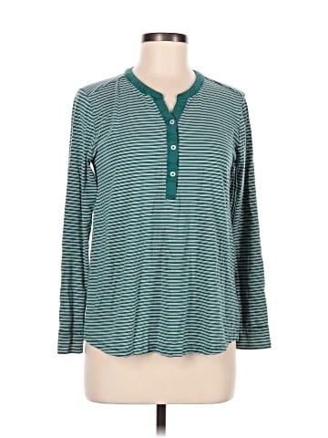 Lands' End Long Sleeve Henley (view 1)