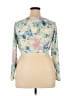 Old Navy Silver Blue Long Sleeve Top Size 2X - photo 2