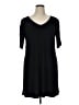 Annalee + Hope Solid Black Casual Dress Size XL - photo 1