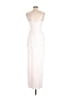 Maria Bianca Nero 100% Polyester White Cocktail Dress Size 8 - photo 2