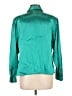 Notations 100% Polyester Teal Long Sleeve Blouse Size 12 - photo 2