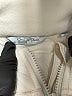Straight Down 100% Nylon Ivory Track Jacket Size S - photo 6