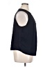 Ann Taylor LOFT 100% Polyester Black Sleeveless Blouse Size XL - photo 4