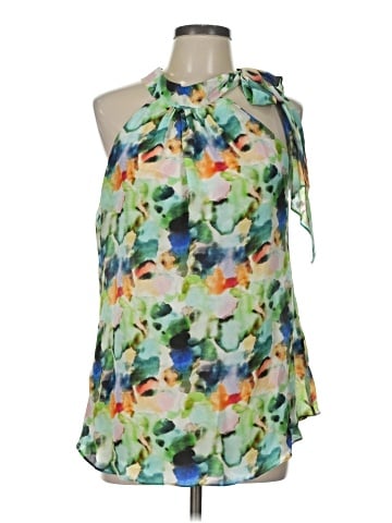 Analili Sleeveless Silk Top (view 1)
