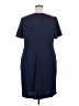Alyx Solid Blue Cocktail Dress Size 20 - photo 2