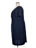 Alyx Solid Blue Cocktail Dress Size 20 - photo 5
