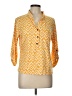 Marianne Orange 3/4 Sleeve Blouse Size L - photo 1