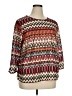 Alfred Dunner Red 3/4 Sleeve Blouse Size 1X - photo 1