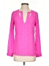 Guess 100% Polyester Pink Long Sleeve Blouse Size XS - photo 1