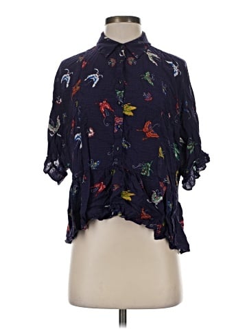 Maeve by Anthropologie Short Sleeve Blouse (view 1)