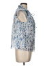 Bailey 44 Blue Sleeveless Blouse Size L - photo 4