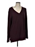 Lucky Brand Burgundy Pullover Sweater Size L - photo 1