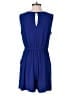 Emma & Michele Solid Blue Romper Size M - photo 2