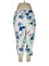 Chico's Floral Blue Active Pants Size Lg (2.5) - photo 1