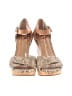 Cole Haan 100% Leather Animal Print Snake Print Tan Wedges Size 7 - photo 2