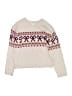 Cat & Jack Hearts Ivory Pullover Sweater Size 14 - photo 1