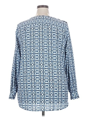 Charter Club Long Sleeve Blouse (view 2)