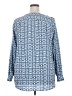 Charter Club Blue Long Sleeve Blouse Size 2X - photo 2