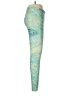 Teeki Print Green Leggings Size M - photo 4