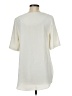 Topshop 100% Polyester Ivory Short Sleeve Blouse Size 6 - photo 2