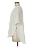 Topshop 100% Polyester Ivory Short Sleeve Blouse Size 6 - photo 5