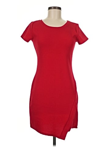 Pink Rose Casual Dress (view 1)