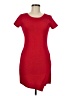 Pink Rose Solid Red Casual Dress Size M - photo 1