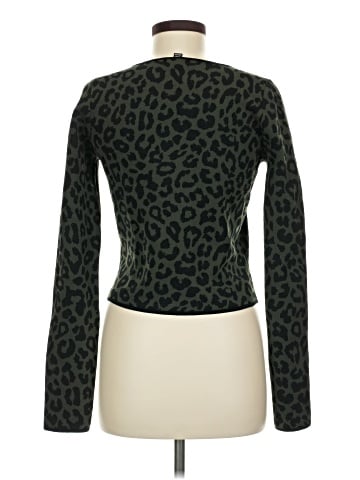 Aqua Long Sleeve Top (view 2)