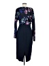 Ellen Tracy 100% Polyester Blue Cocktail Dress Size 8 - photo 2