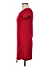 Pink Rose Solid Red Casual Dress Size M - photo 5
