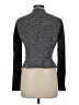 Theory 100% Leather Gray Jacket Size 6 - photo 2