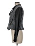 Theory 100% Leather Gray Jacket Size 6 - photo 5