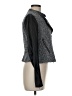 Theory 100% Leather Gray Jacket Size 6 - photo 4