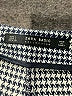 Zara Basic Houndstooth Silver Shorts Size L - photo 3
