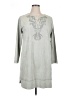 Soft Surroundings Gray Casual Dress Size XL Petite - photo 1