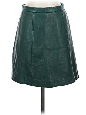 Donna Karan New York Faux Leather Skirt (view 1)