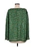 Max Studio 100% Polyester Green 3/4 Sleeve Blouse Size M - photo 2