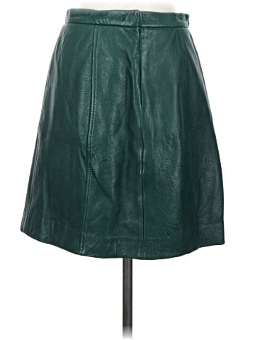 Donna Karan New York Faux Leather Skirt (view 2)