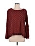 Max Studio 100% Polyester Red Long Sleeve Blouse Size M - photo 1