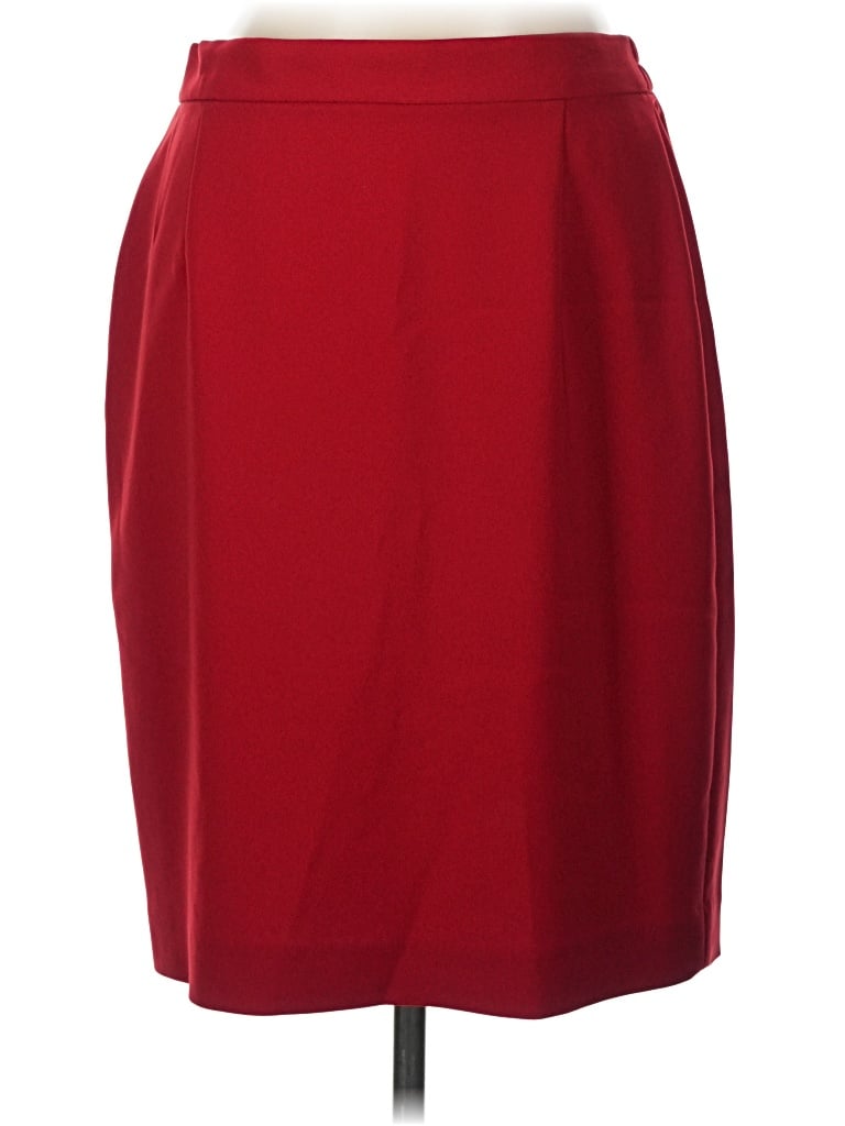 Pre-owned Amanda Smith Formal Skirt In Red