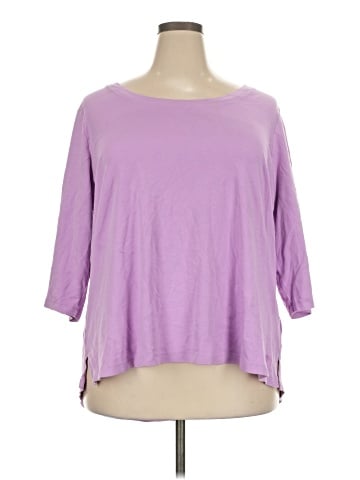 Isaac Mizrahi LIVE! 3/4 Sleeve T-Shirt (view 1)