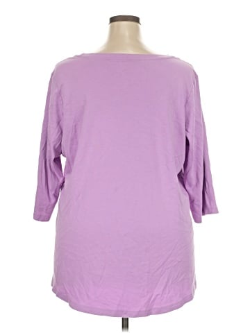 Isaac Mizrahi LIVE! 3/4 Sleeve T-Shirt (view 2)