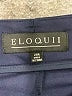 ELOQUII Solid Blue Casual Pants Size 28 - photo 4