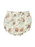 H&M 100% Cotton Floral Ivory Shorts 9-12 MO / 12 MO - photo 1