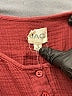 Jag Burgundy 3/4 Sleeve Blouse Size L - photo 7