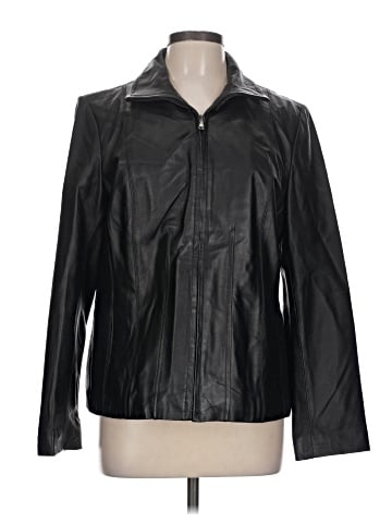 Kenneth Cole REACTION Leather Jacket (view 1)